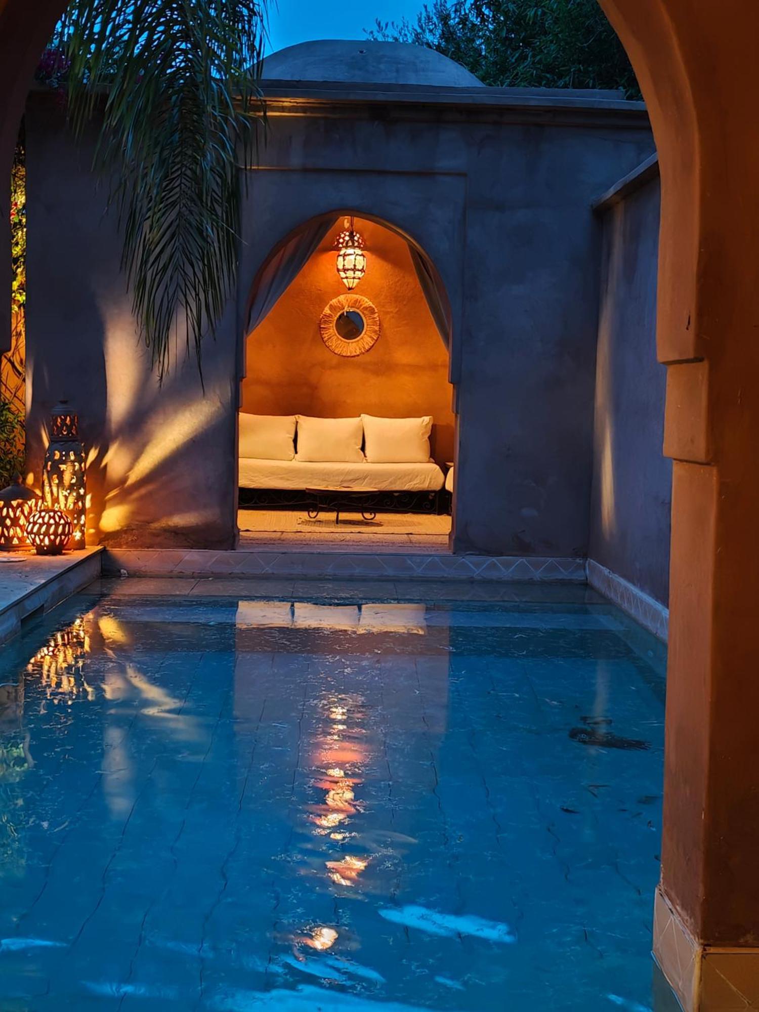 بيت للعطل Marrakech, 7 Harmonia, Pour 6 Personnes Avec Piscine Privee *